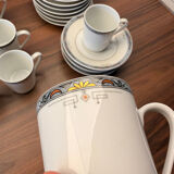 Sologne Porcelain Coffee Service – "Rhapsody" Model - Complete