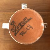 Vintage ceramics vase signed