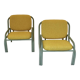 Paire de fauteuils années 70