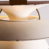 Danish brushed metal pendant light, model PH 6 ½ -6V by Poul Henningsen.