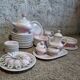 Service de table complet Niderviller faïence Art modele aurore  1950s