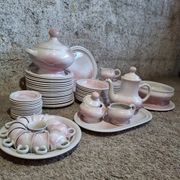Service de table complet Niderviller faïence Art modele aurore  1950s