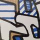 Screenprint after Jean Dubuffet framed under glass 27 cm by 32 cm