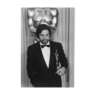 Film photo robert de niro oscar. silver paperformat 30x45cm