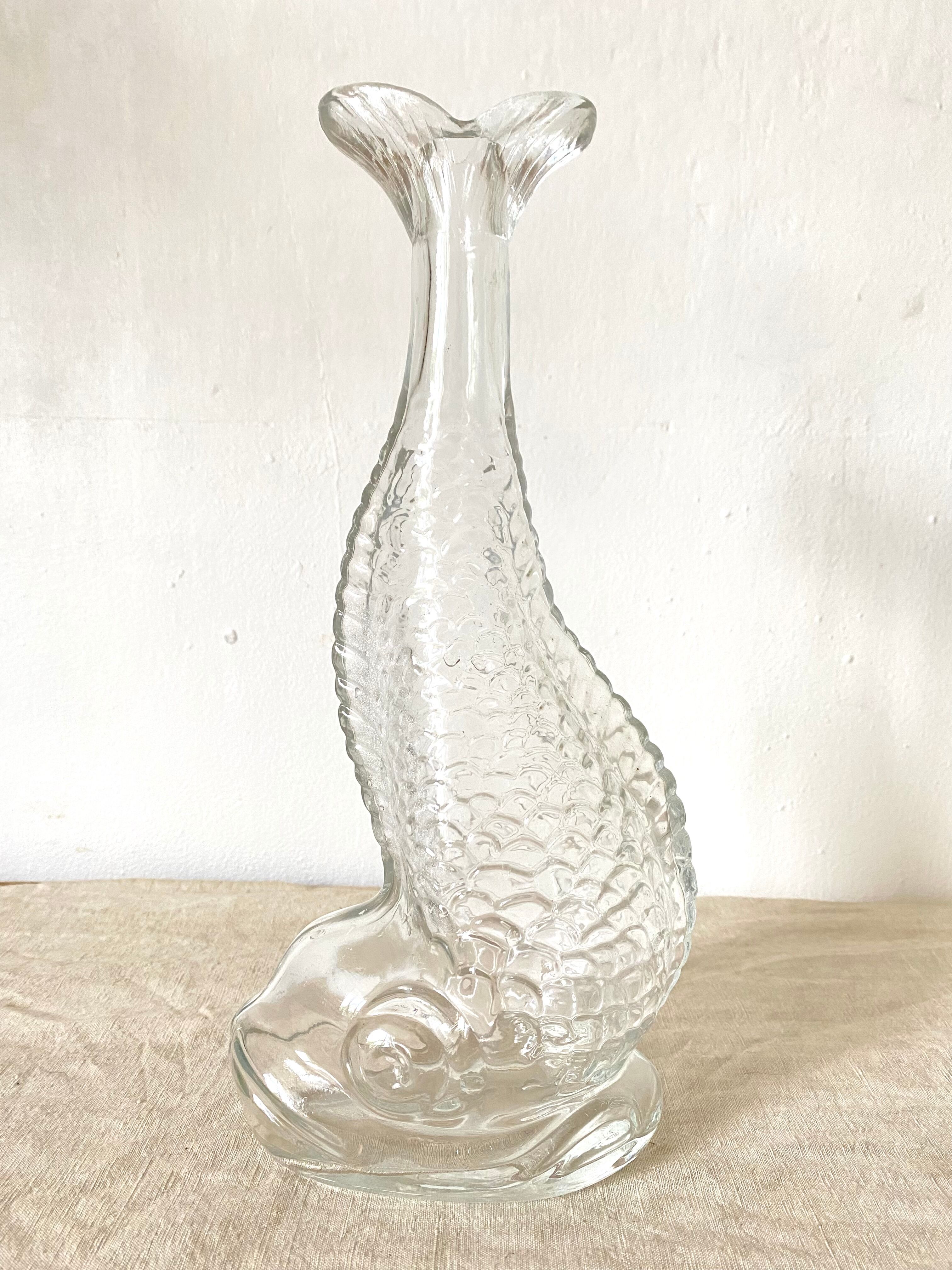 Zoomorphic fish bottle