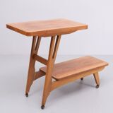 Two tier tray TV table 1950s Holland