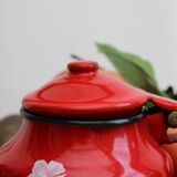 Enamel teapot