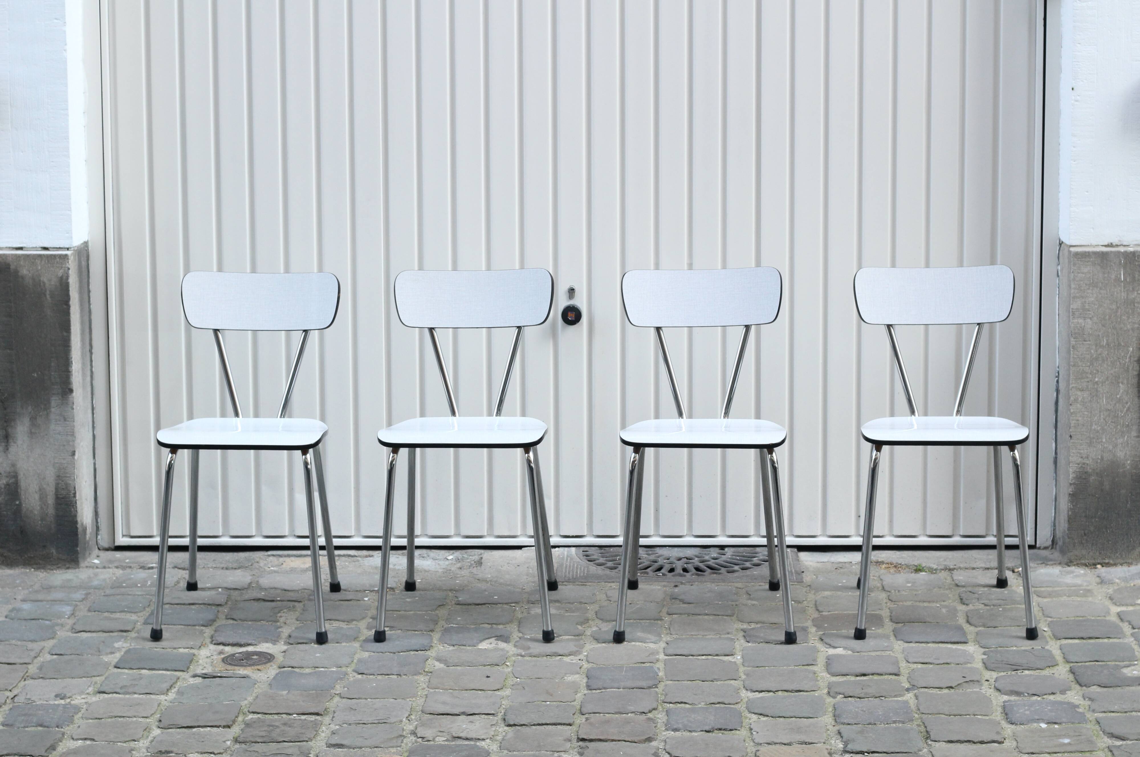 4 formica chairs