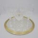 Mismatched set of 5 crystal shot glasses