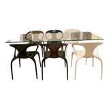 Roche Bobois glass table