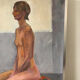 Nude painting painting