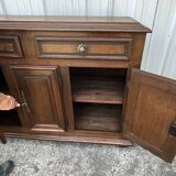 Country-style sideboard in solid oak – 18th century