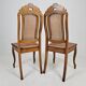 Set of Four Cambier Chairs, Belgium, circa 1900