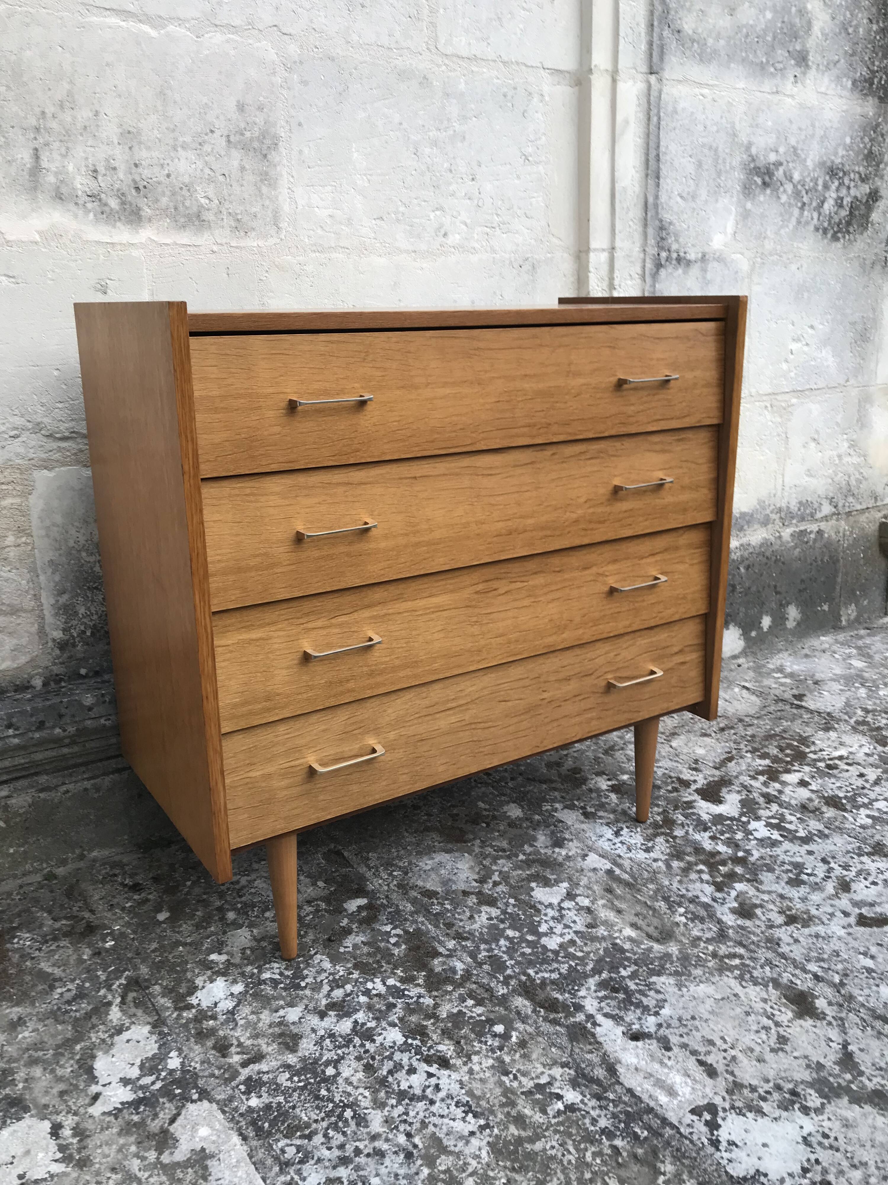 Commode year 60 light oak