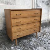 Commode year 60 light oak