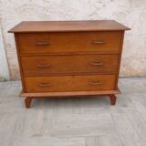 Chest of drawers massive vintage 3 drawers