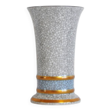 Vase émaillé craquelé Royal Copenhagen, Danemark, années 1950