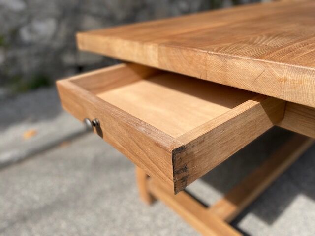 Farm table raw wood 200 cm