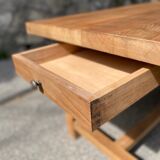 Farm table raw wood 200 cm