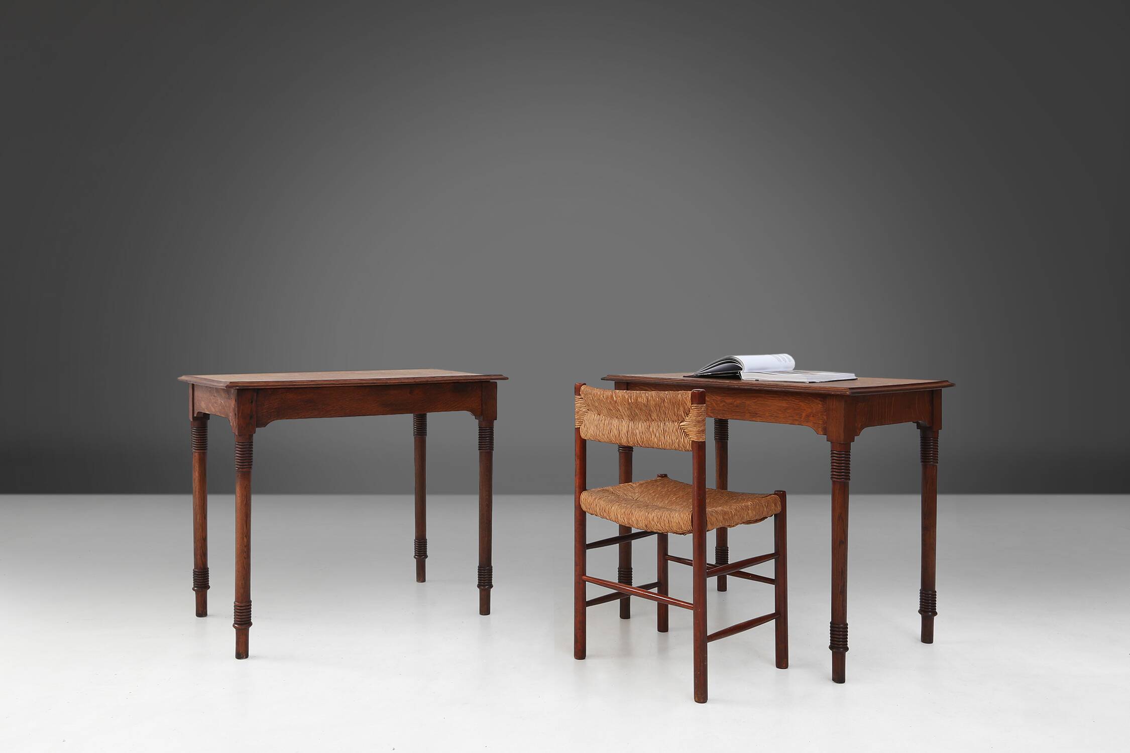 French Art Deco bistro tables 1930
