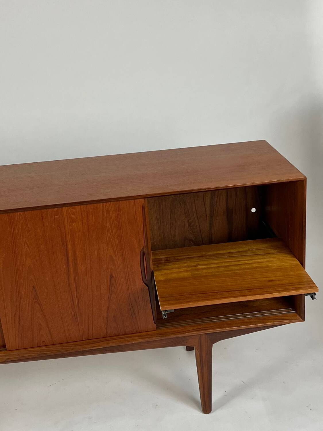 Knud Nielsen teak sideboard #42 vintage 60s mid-century Danish design