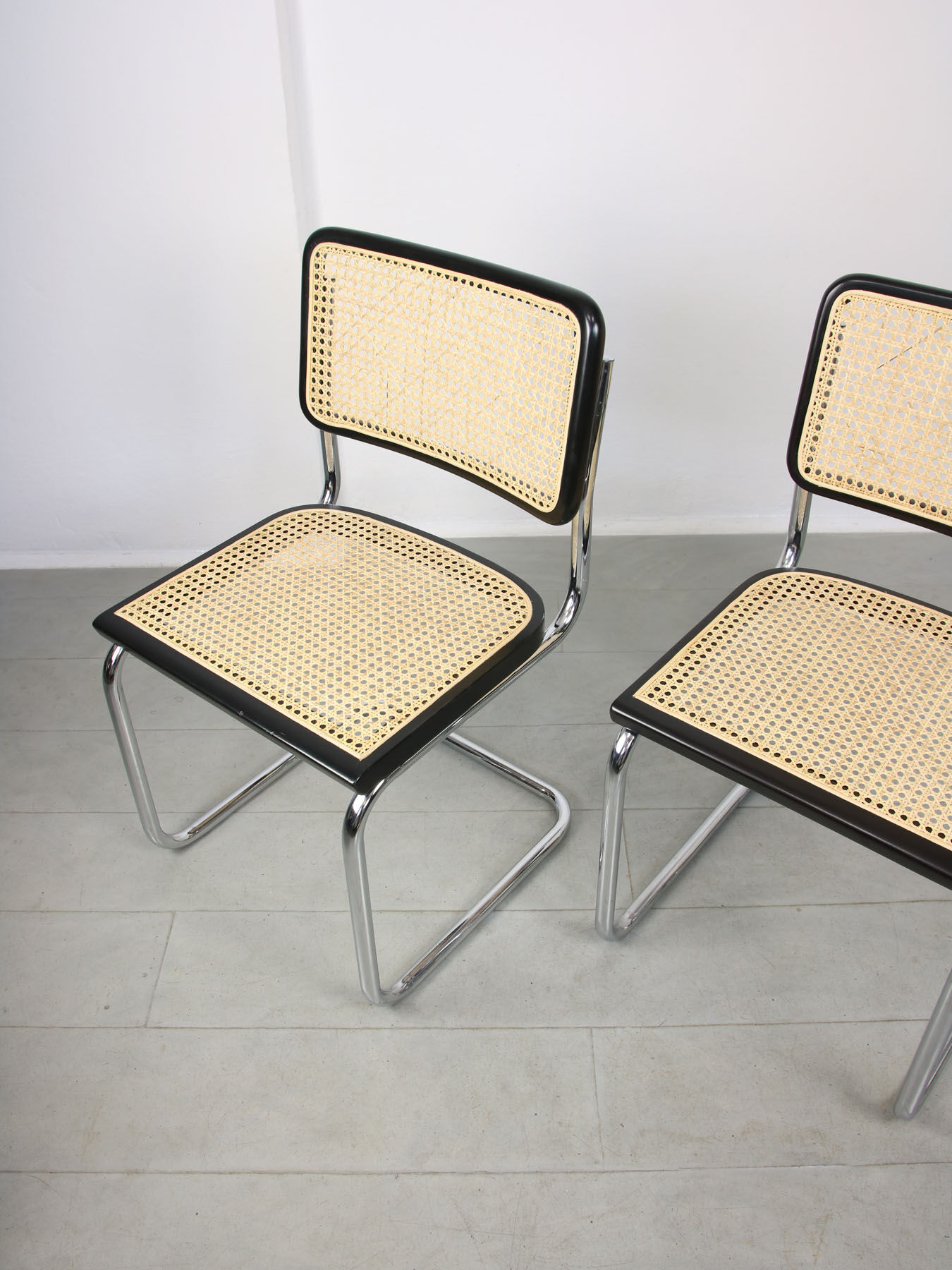 Vintage black B32 Cesca Chair by Marcel Breuer, 90s