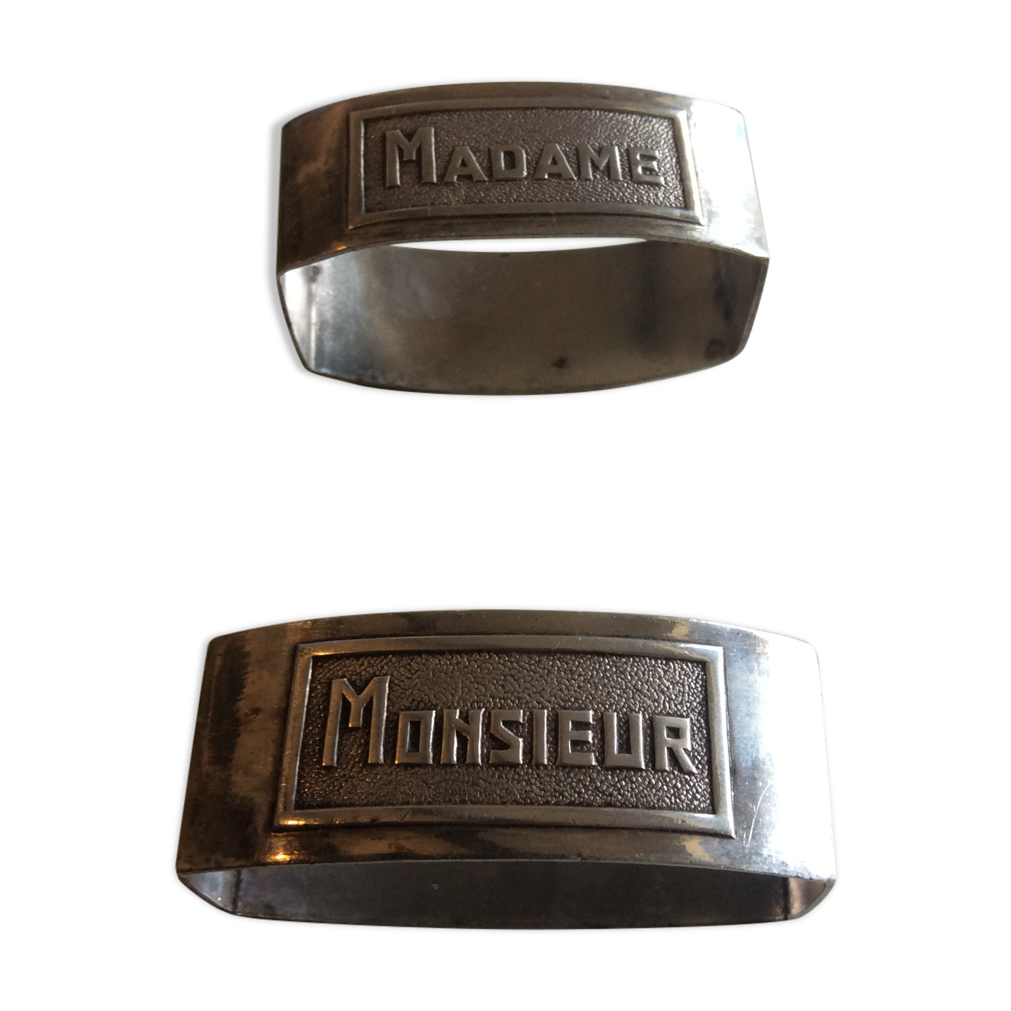 Round of towel mr. and mrs.