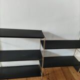 Vintage modular wall shelf
