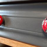 Buffet anthracite grey and natural wood