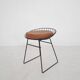 Cees Braakman for Pastoe KM05 metal wire stool, The Netherlands 1958