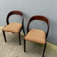 Set of 6 "Gondole" chairs by Baumann from the 1960s.