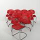 Ten 1970s chairs attributed to Gastone Rinaldi