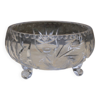 Crystal fruit bowl