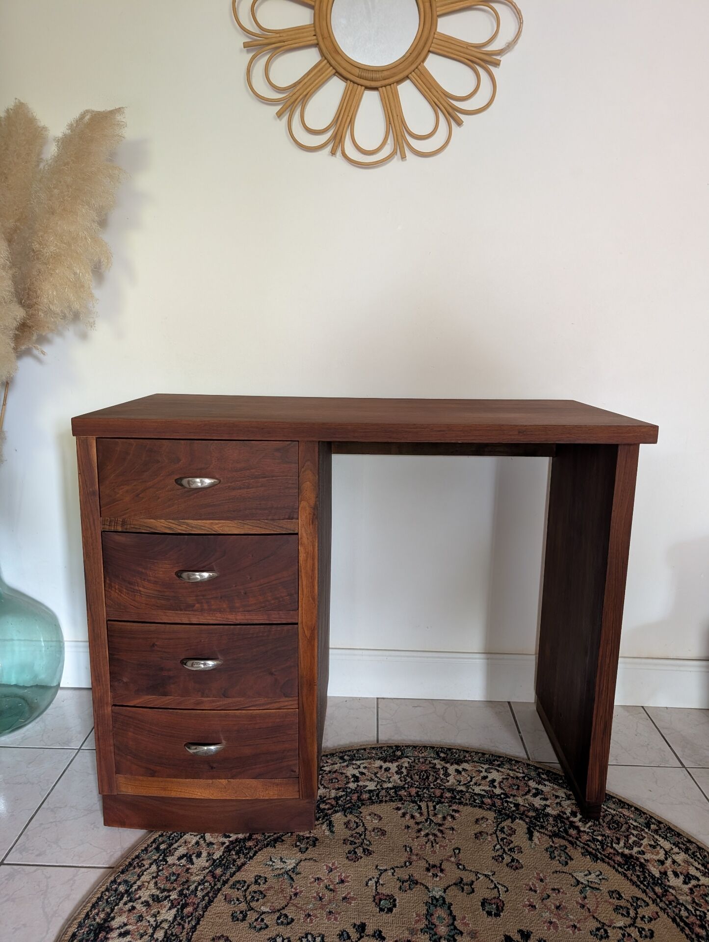 Coiffure bureau modulable rénové art déco