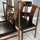 Set of 4 rosewood chairs designed by Henning Sorensen, Denmark, 1960.