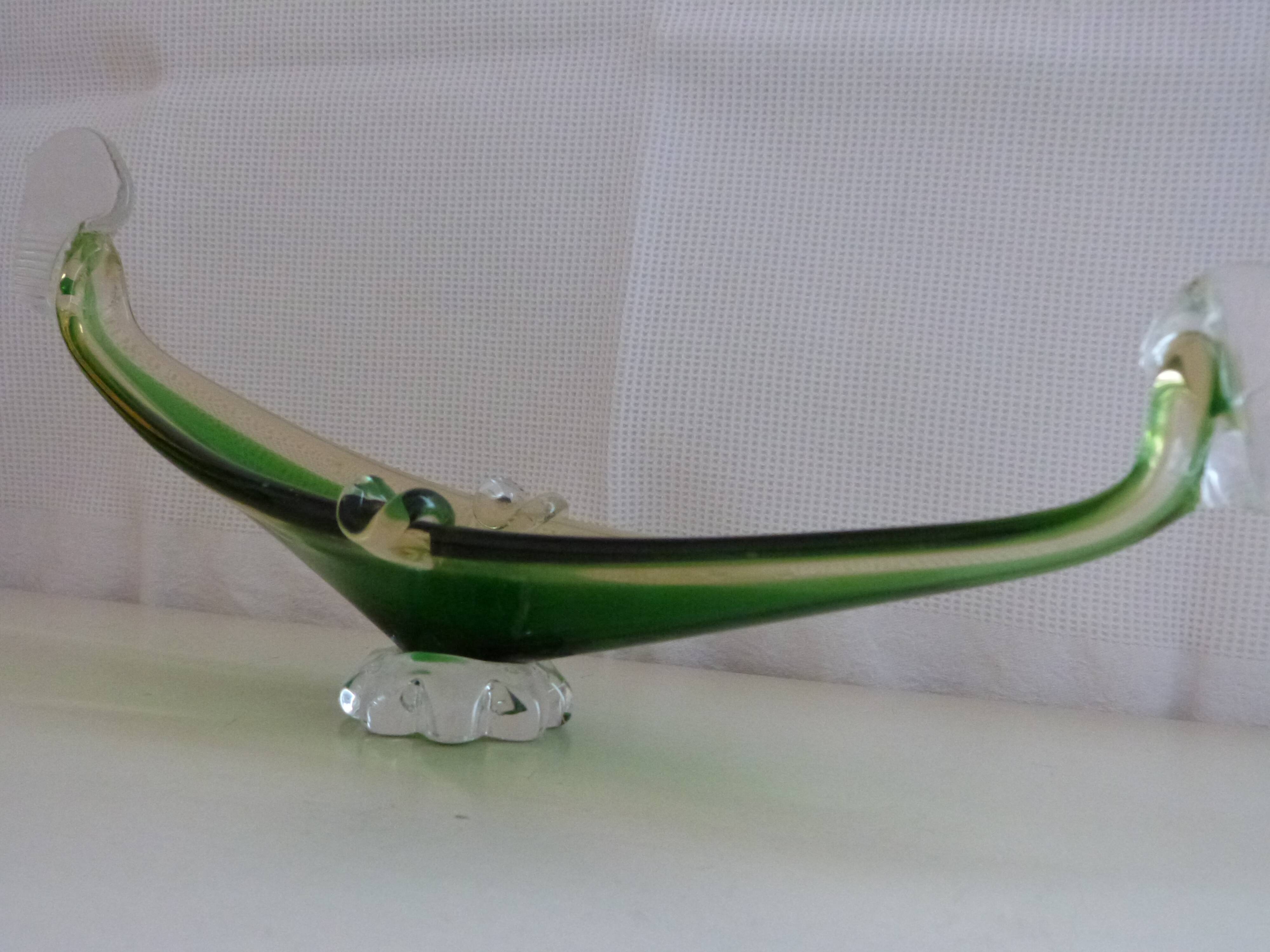 Gondola ashtray - Murano glass - 1980s