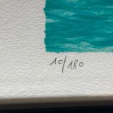 Pair of original signed lithographs – Calman SHEMI – Large Format