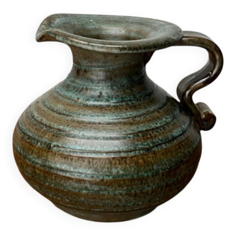 Broc en poterie du milieu du siècle, années 1960