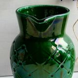 Green pitcher Poet Laval model Resille