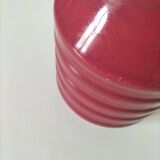 Old raspberry red pitcher from Onnaing, early 20th century.