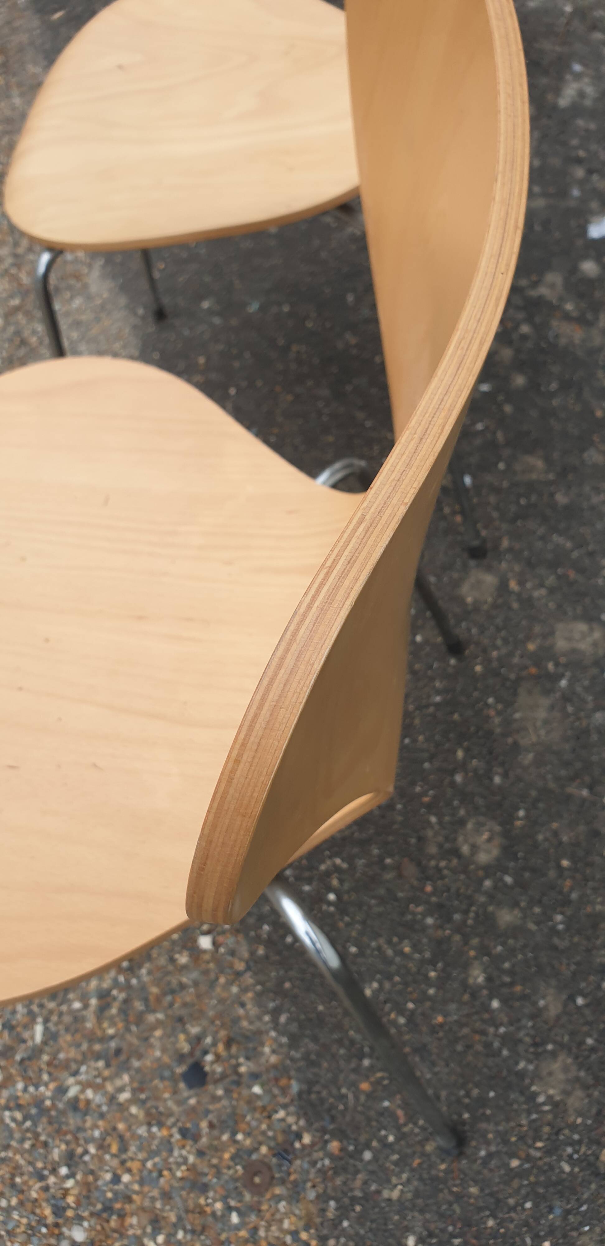 Pair of designer chairs