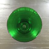 Vase 50's green bottle