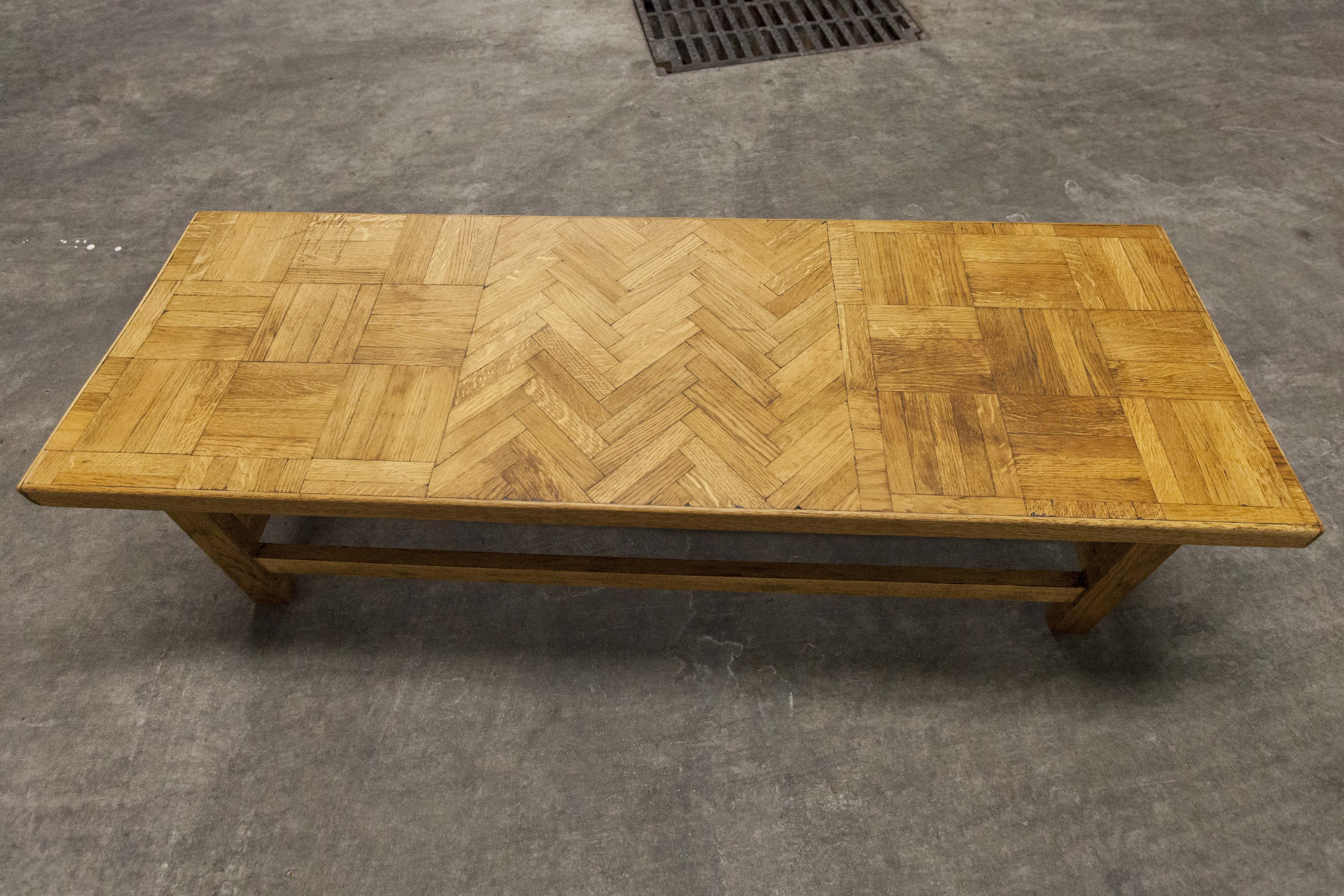 1960 handcrafted bench