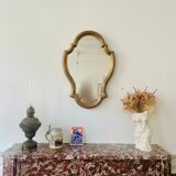 Baroque mirror in gilded wood