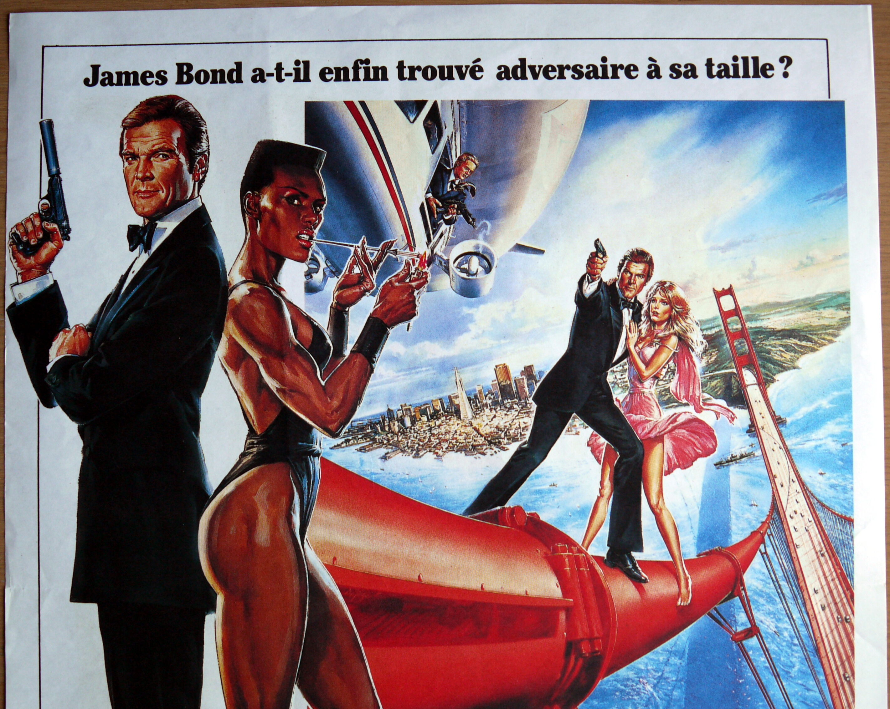 Original movie poster "Dangerously Yours" James Bond 007