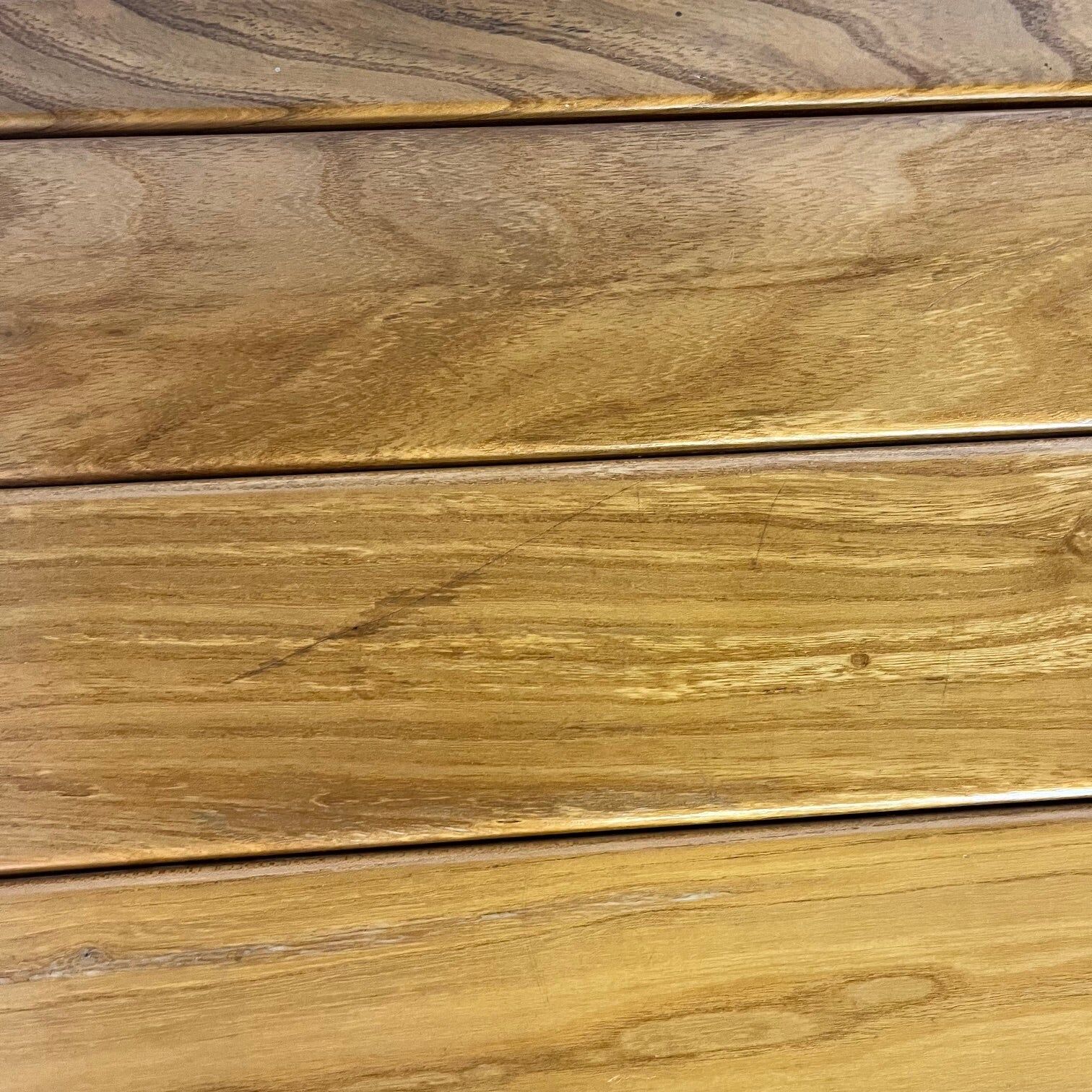 Large French sideboard in solid elm, 1970, attributed to Atelier Chauvin.