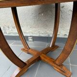 Adolf Wrenger Art Deco Table – Round Wooden Coffee Table