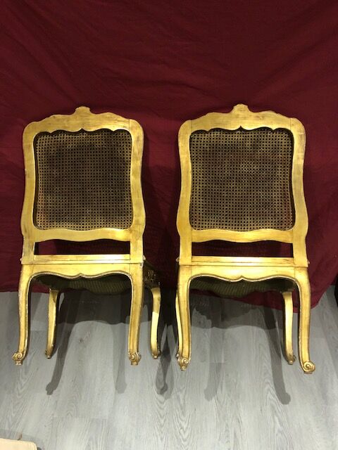 Pair of chairs Louis XV
