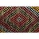 Vintage Turkish Oushak Handmade Wool Cotton Orange Area Rug 150x230