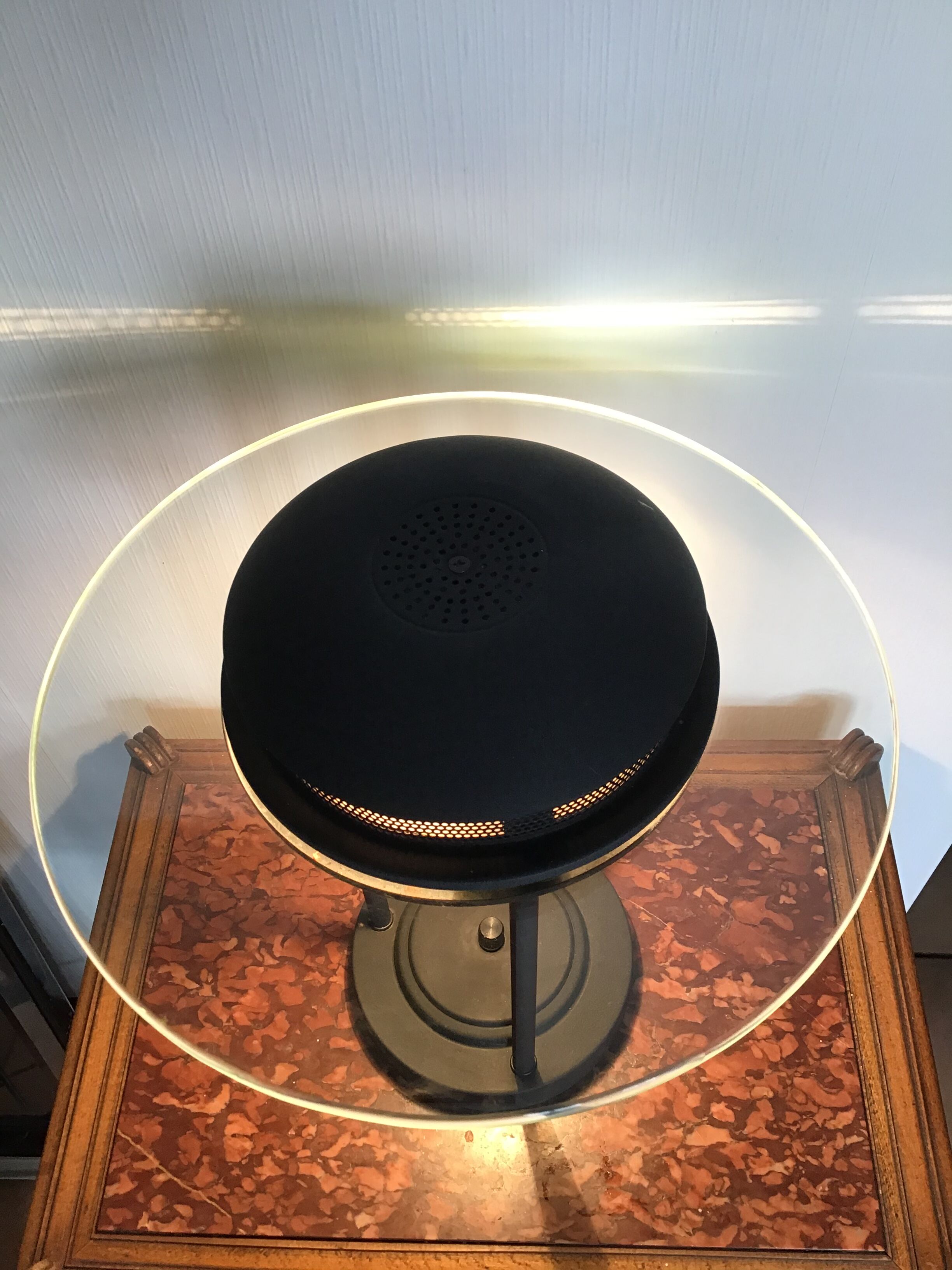 Robert Sonneman model Saturn boxford lamp